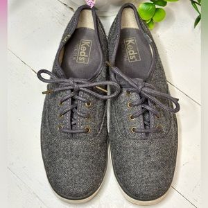 Gray Wool Keds Sneakers